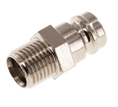 Brass DN 9 Mold Coupling Plug G 1/4 inch Male Threads Double Shut-Off