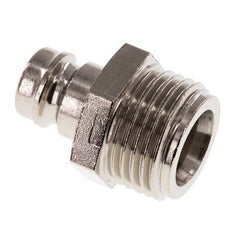 Brass DN 9 Mold Coupling Plug G 1/2 inch Male Threads Double Shut-Off