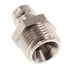 Brass DN 9 Mold Coupling Plug G 1/2 inch Male Threads [2 Pieces]