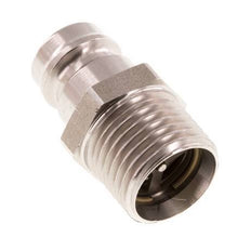Stainless Steel DN 9 Mold Coupling Plug M16x1.5 Male Threads Double Shut-Off