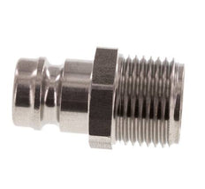 Stainless Steel DN 9 Mold Coupling Plug G 3/8 inch Male Threads Double Shut-Off