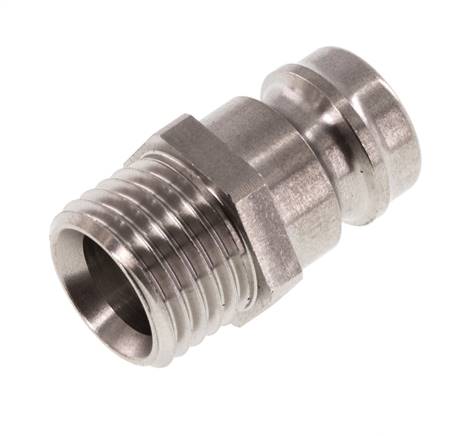 Stainless Steel DN 9 Mold Coupling Plug M14x1.5 Male Threads