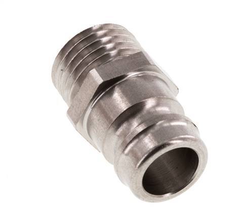 Stainless Steel DN 9 Mold Coupling Plug M14x1.5 Male Threads
