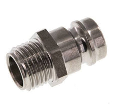Stainless Steel DN 9 Mold Coupling Plug G 1/4 inch Male Threads