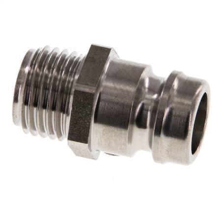 Stainless Steel DN 9 Mold Coupling Plug G 1/4 inch Male Threads