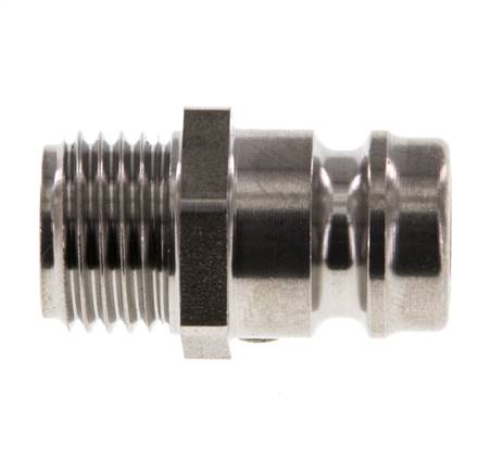 Stainless Steel DN 9 Mold Coupling Plug G 1/4 inch Male Threads