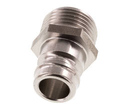 Stainless Steel DN 9 Mold Coupling Plug G 3/8 inch Male Threads