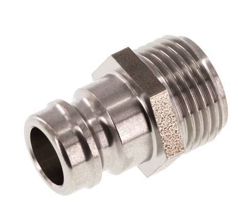 Stainless Steel DN 9 Mold Coupling Plug G 3/8 inch Male Threads