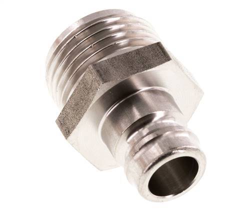 Stainless Steel DN 9 Mold Coupling Plug G 1/2 inch Male Threads