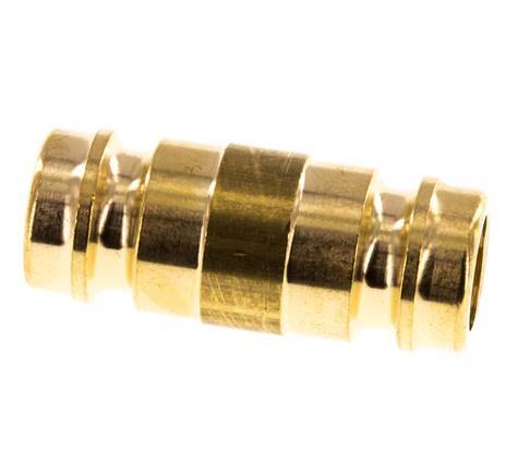 Brass DN 9 Mold Coupling Plug D13 mm