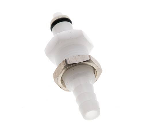 POM DN 3.2 Linktech Coupling Plug 6.4 mm Hose Pillar Bulkhead 20 Series