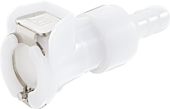 POM DN 6.4 Linktech Coupling Socket 9.5 mm Hose Pillar 40 Series
