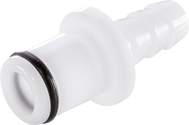 POM DN 6.4 Linktech Coupling Plug 7.9 mm Hose Pillar Double Shut-Off 40 Series