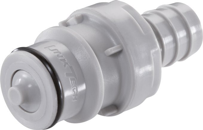 PP DN 9.5 Linktech Coupling Plug 9.5 mm Hose Pillar Double Shut-Off 60 Series