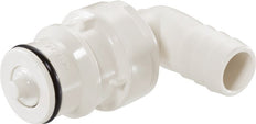 PSU DN 9.5 Linktech Coupling Plug 9.5 mm Hose Pillar Double Shut-Off 90-deg 60 Series