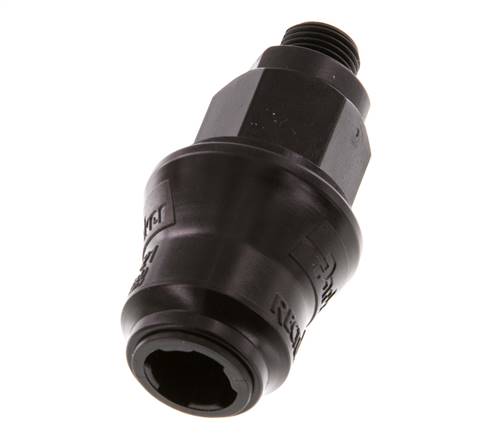 POM DN 5 Coupling Socket G 1/8 inch Male Threads
