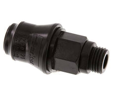 POM DN 5 Coupling Socket G 1/4 inch Male Threads