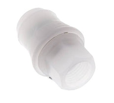PVDF DN 5 Coupling Socket G 1/4 inch Female Threads