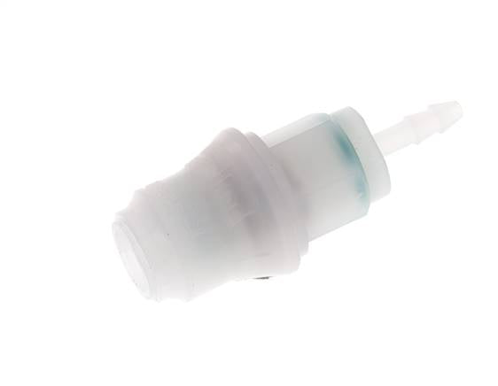 PVDF DN 5 Coupling Socket 4 mm Hose Pillar