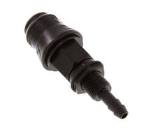 POM DN 5 Coupling Socket 6 mm Hose Pillar Bulkhead