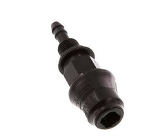 POM DN 5 Coupling Socket 6 mm Hose Pillar Bulkhead