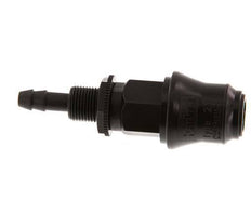 POM DN 5 Coupling Socket 6 mm Hose Pillar Bulkhead