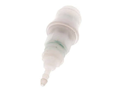 PVDF DN 5 Coupling Socket 4 mm Hose Pillar Bulkhead