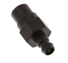 POM DN 5 Coupling Plug G 1/8 inch Female Threads Double Shut-Off