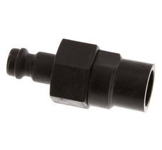 POM DN 5 Coupling Plug G 1/8 inch Female Threads Double Shut-Off