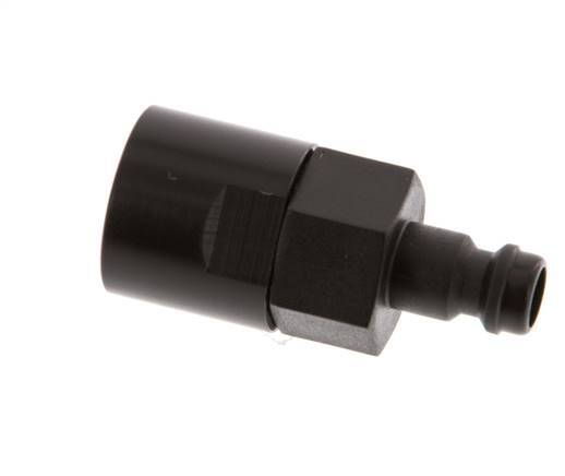 POM DN 5 Coupling Plug G 1/4 inch Female Threads Double Shut-Off