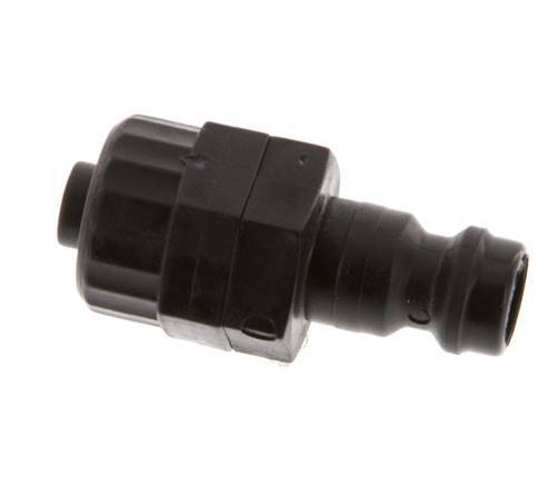 POM DN 5 Coupling Plug 6x8 mm Union Nut