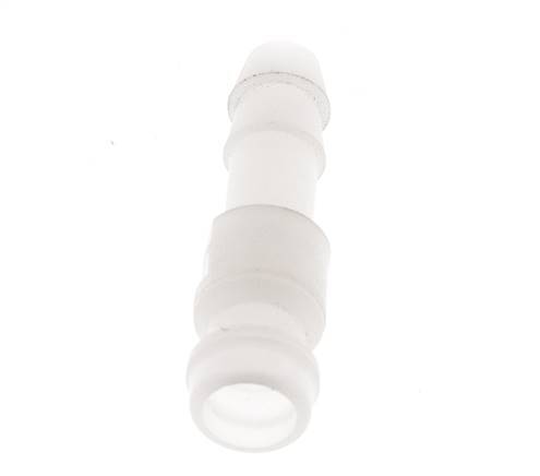 PVDF DN 5 Coupling Plug 6 mm Hose Pillar [2 Pieces]