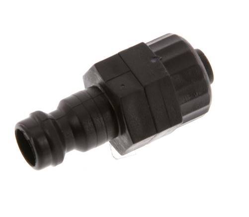 PVDF DN 5 Coupling Plug 6x8 mm Union Nut