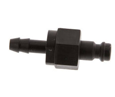 POM DN 5 Coupling Plug 6 mm Hose Pillar Double Shut-Off