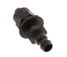 POM DN 5 Coupling Plug 6x8 mm Union Nut Bulkhead