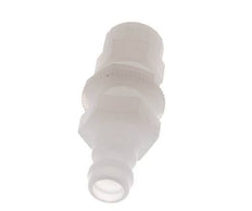 PVDF DN 5 Coupling Plug 4x6 mm Union Nut Bulkhead