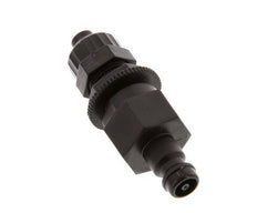 POM DN 5 Coupling Plug 6x8 mm Union Nut Bulkhead Double Shut-Off