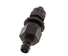 POM DN 5 Coupling Plug 6x8 mm Union Nut Bulkhead Double Shut-Off