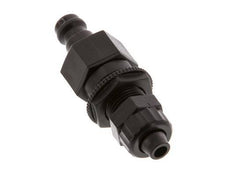 POM DN 5 Coupling Plug 6x8 mm Union Nut Bulkhead Double Shut-Off