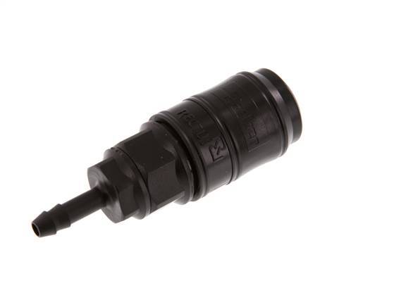 POM DN 7.2 Coupling Socket 6 mm Hose Pillar