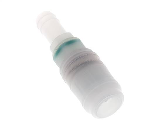 PVDF DN 7.2 Coupling Socket 13 mm Hose Pillar