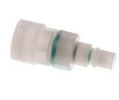 PVDF DN 7.2 Coupling Plug G 1/2 inch Female Threads