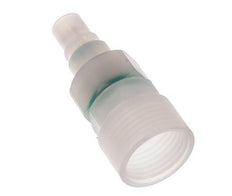 PVDF DN 7.2 Coupling Plug G 1/2 inch Female Threads