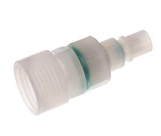 PVDF DN 7.2 Coupling Plug G 1/2 inch Female Threads