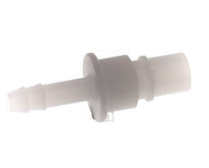 PVDF DN 7.2 Coupling Plug 6 mm Hose Pillar