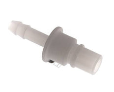 PVDF DN 7.2 Coupling Plug 6 mm Hose Pillar