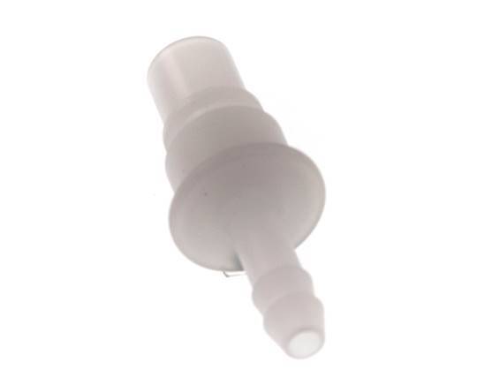 PVDF DN 7.2 Coupling Plug 6 mm Hose Pillar