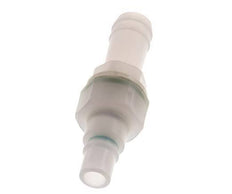PVDF DN 7.2 Coupling Plug 13 mm Hose Pillar