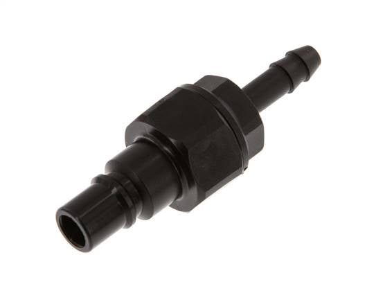 POM DN 7.2 Coupling Plug 6 mm Hose Pillar Double Shut-Off