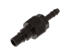 POM DN 7.2 Coupling Plug 6 mm Hose Pillar Double Shut-Off